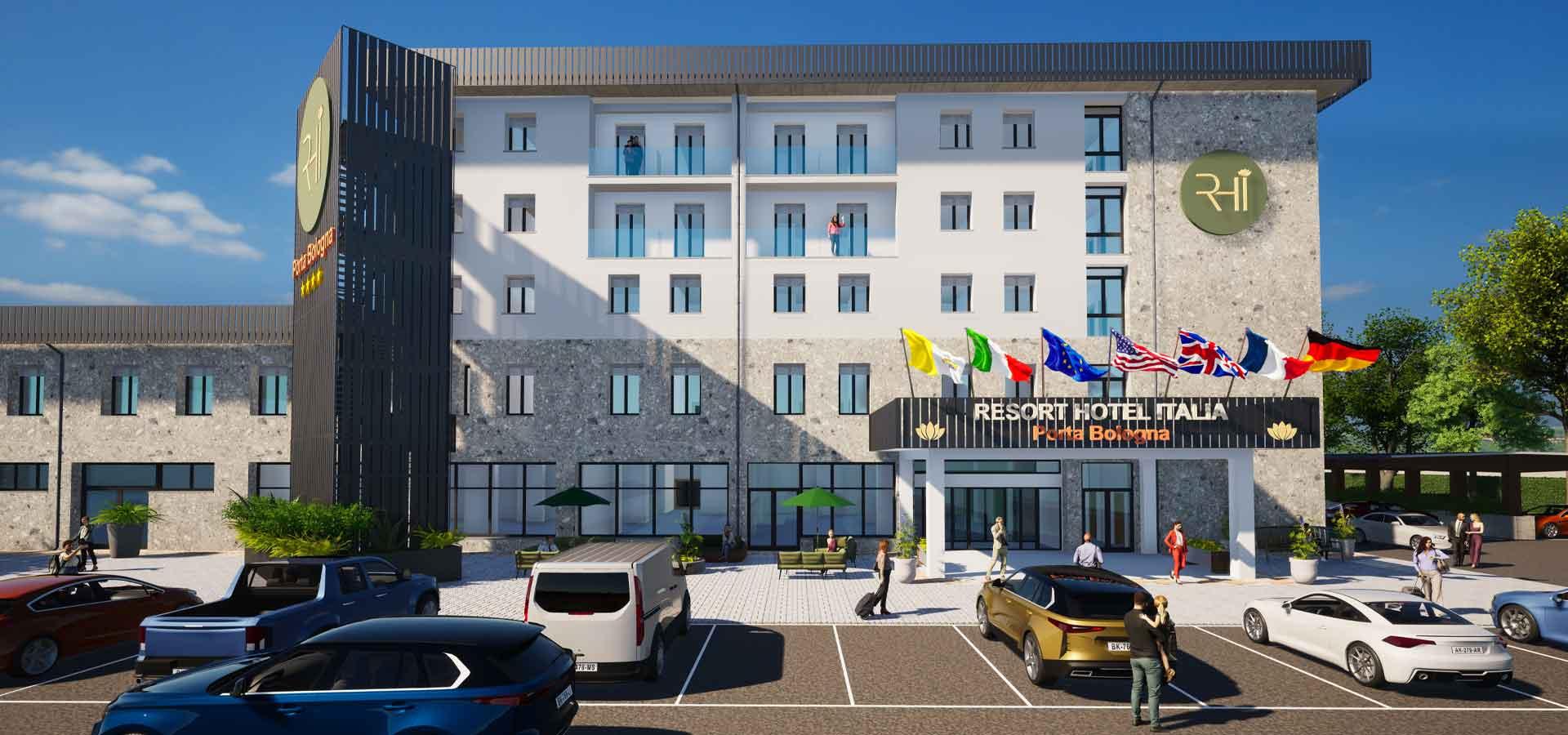 Rhi Porta Bologna Hotel Pieve di Cento Exterior photo